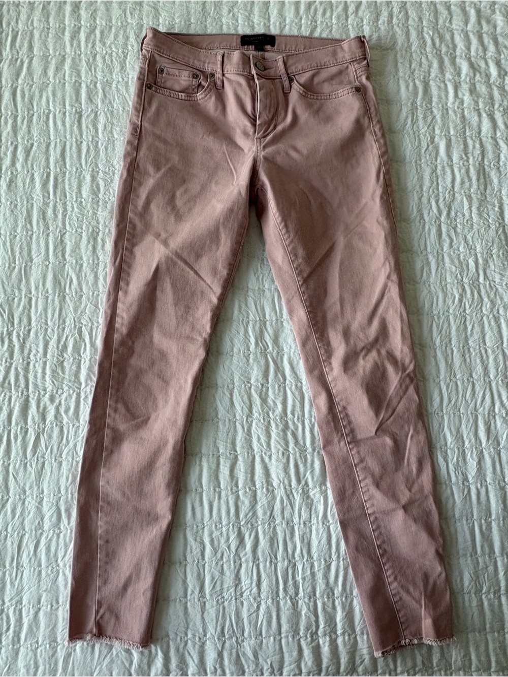 Banana Republic Rose Pink Skinny Jeans